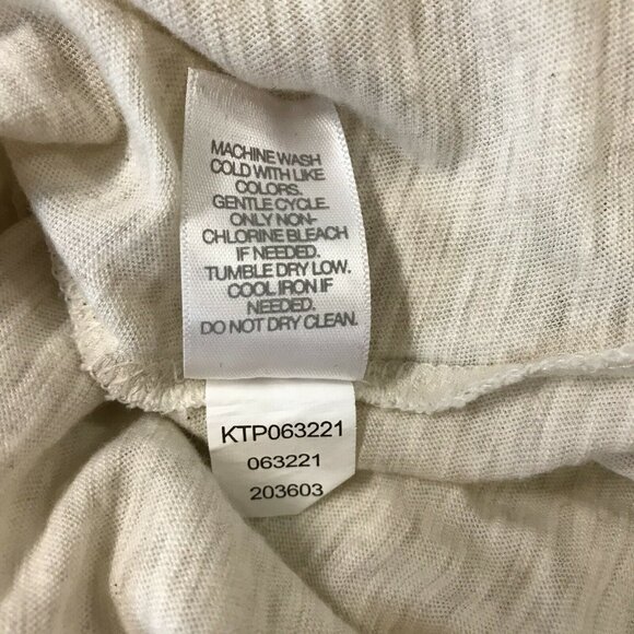 J. Jill Women Short Sleeve Round Neck Oversized Beach T Shirt Top Size Small - Picture 7 of 8